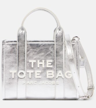 Tote The Small de piel metalizada | Marc Jacobs