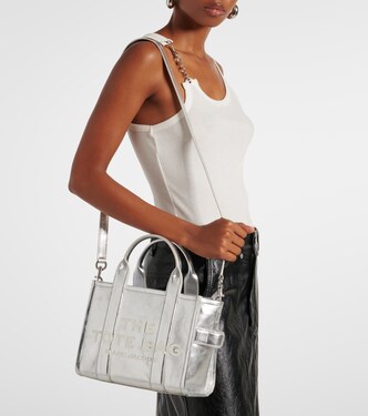 Tote The Small aus Metallic-Leder | Marc Jacobs