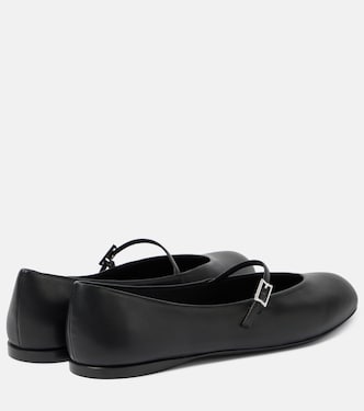 Leather Mary Jane ballet flats | Max Mara