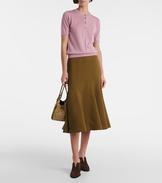 Ribbed-knit wool sweater  | Bottega Veneta