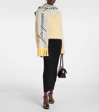 Écharpe Liga en laine à logo | Jacquemus
