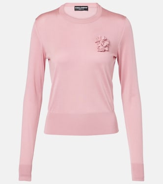Pull à fleurs | Dolce&Gabbana