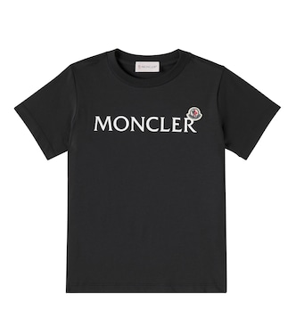 Logo cotton jersey T-shirt | Moncler Enfant