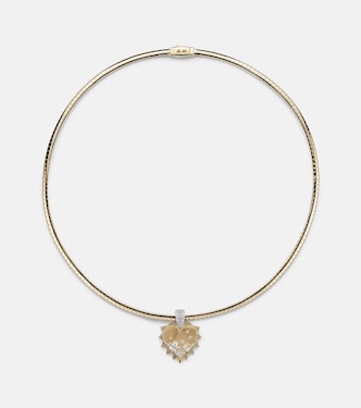 Collana Love in oro 18kt con diamanti | FoundRae