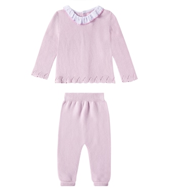 Baby - Cardigan e pantaloni Lula in cotone | La Coqueta