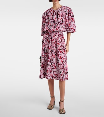 Abito midi con stampa | Dries Van Noten