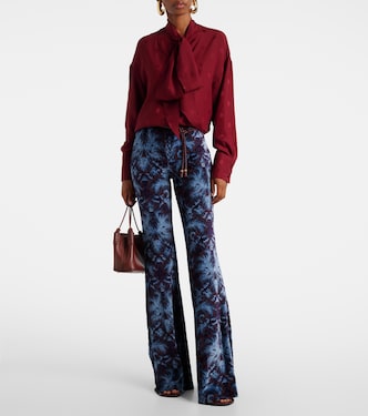 Bluse aus Crêpe de Chine aus Seiden-Jacquard | Etro