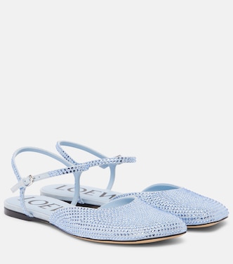 Chaussures plates Toy en daim à ornements  | Loewe