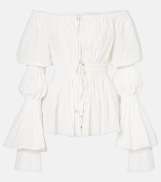 Cutout off-shoulder top | Blumarine