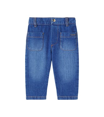 Bébé – Jean à logo | Chloé Kids