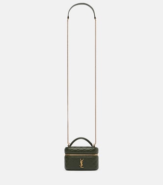 Gaby Micro leather vanity bag | Saint Laurent