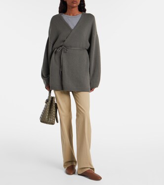Laurina cashmere wrap cardigan | Lisa Yang