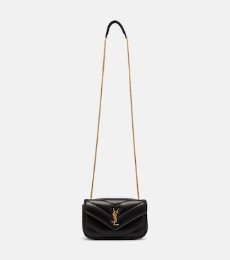 Lou Lou Mini leather crossbody bag | Saint Laurent