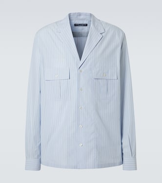 Striped cotton shirt | Dolce&Gabbana