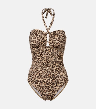 Wanderlust leopard-print swimsuit | Zimmermann