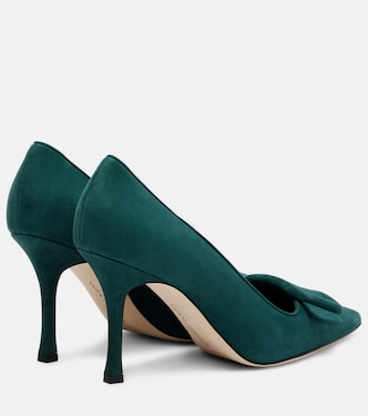 Maysale 90 스웨이드 펌프스 | Manolo Blahnik