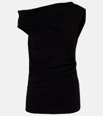 Asymmetric cotton top | Dries Van Noten