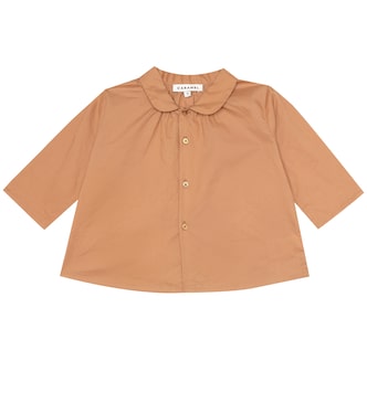 Baby - Camicia Westminster in cotone | Caramel