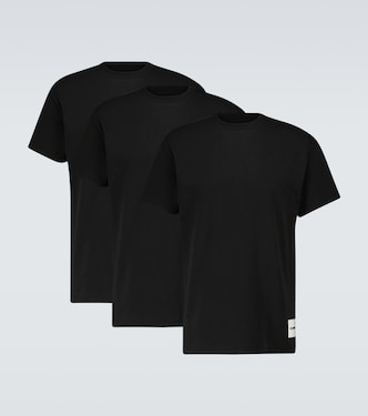 Pack de tres camisetas de algodón | Jil Sander