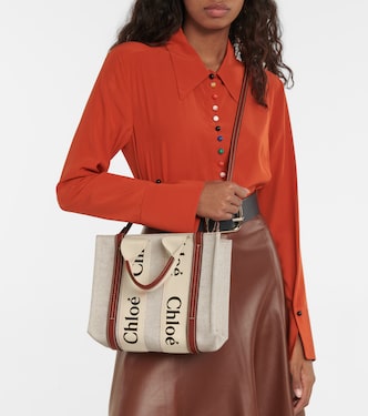 Woody Small canvas tote | Chloé