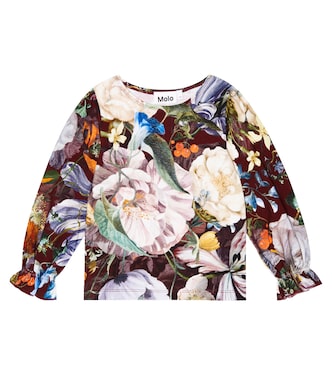 Top Raina en coton mélangé à fleurs | Molo