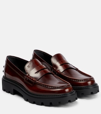 Mocassins à plateforme en cuir | Tod's