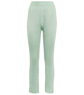 Pantalones de punto acanalado | Jil Sander