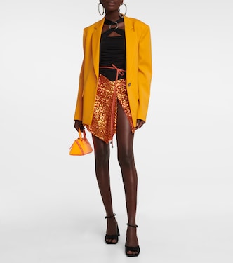 Sandali slingback Piper in raso | The Attico