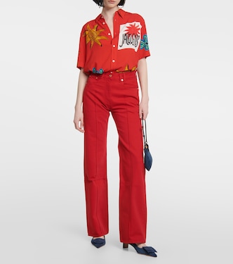 La Chemise Melo printed bowling shirt | Jacquemus