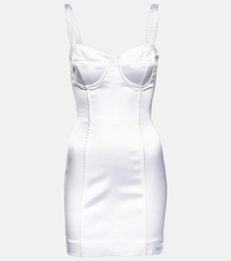 x Kim – Robe en satin | Dolce&Gabbana