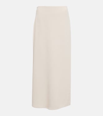 Falda midi de crepé | Toteme