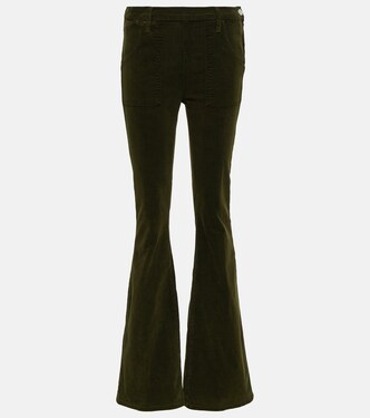 Pantaloni flared Le Slim Palazzo in velluto a coste | Frame