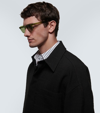 Occhiali da sole rotondi Panthos | Bottega Veneta