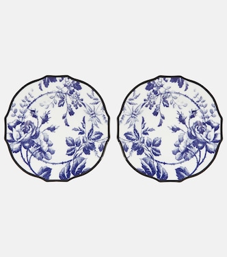 Herbarium set of two accent plates | Gucci