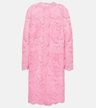 Vestido midi de encaje | Dolce&Gabbana