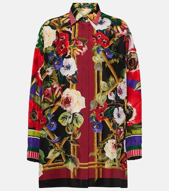 Hemdblusenkleid aus Seide | Dolce&Gabbana