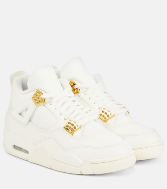 Baskets Air Jordan 4 Retro en cuir | Nike