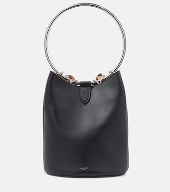 Bucket-Bag Ring Large aus Leder | Alaïa