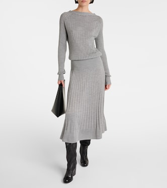Eden wool-blend midi dress | Proenza Schouler