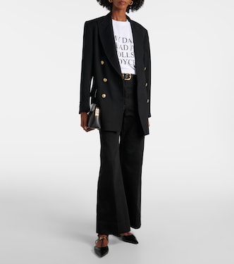 T-shirt in jersey di cotone | Victoria Beckham