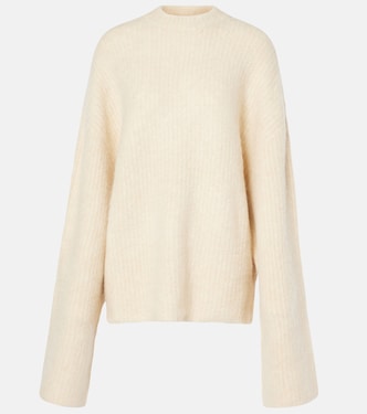 Pullover oversize in maglia a coste | Entire Studios