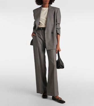 Ballerine Mary Jane in pelle con monili | Brunello Cucinelli