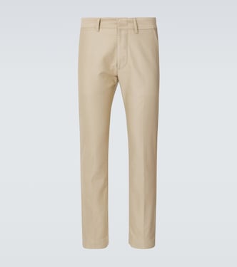 Cotton satin chinos | Tom Ford