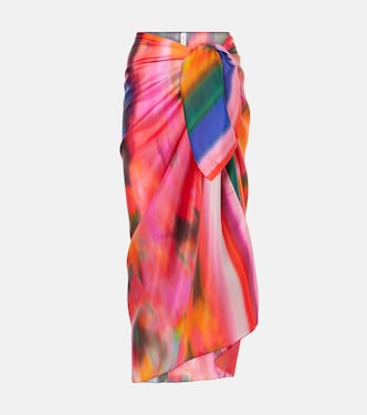 Atmosphere silk beach cover-up | Eres