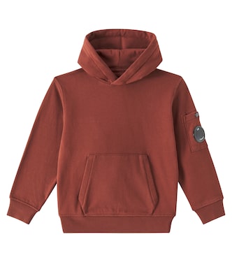 Lens cotton jersey hoodie | C.P. Company Kids