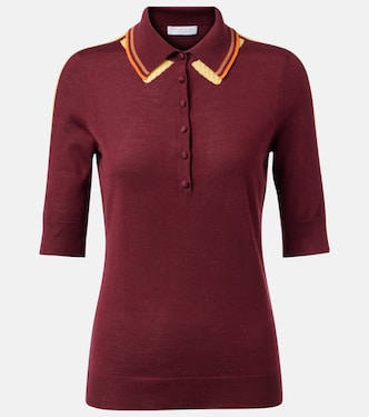 Polo Wendelyn in cashmere e seta | Gabriela Hearst