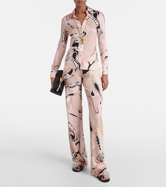 Pantaloni Orchidee in jersey | Pucci