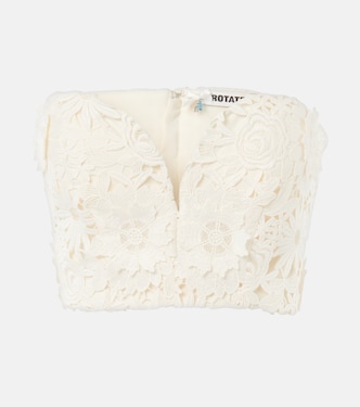 Bridal Bustier-Top aus Spitze | Rotate