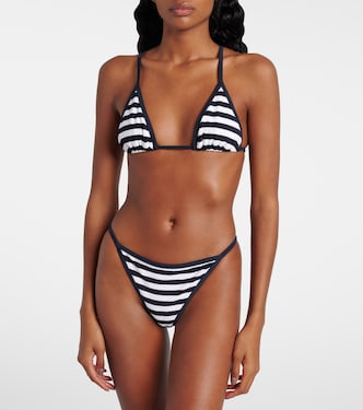 Slip bikini Bare Minimum a righe | Jade Swim