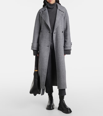 Manteau New Navarre en laine vierge | Joseph